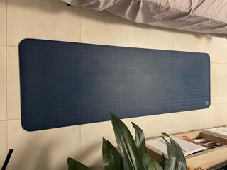 Esterilla de yoga azul