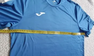 Camiseta Joma Hombre Azul Manga Corta