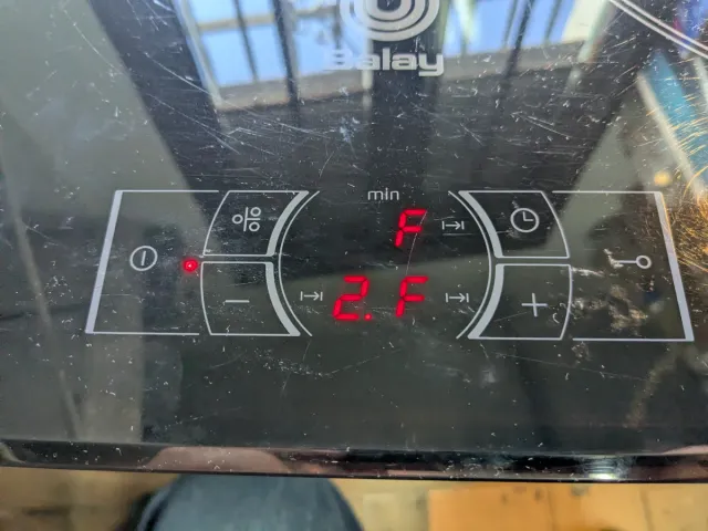 Placa de inducción Balay