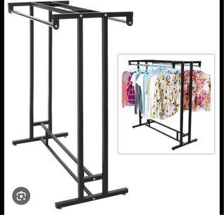 Mueble expositor tienda metal negro