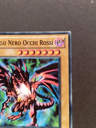 Drago Nero Occhi Rossi - SDDC