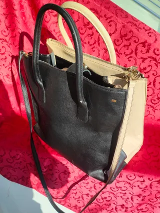 Borsa Elisabetta Franchi Beige Oro