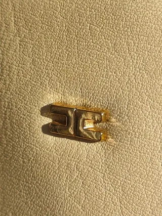 Borsa Elisabetta Franchi Beige Oro