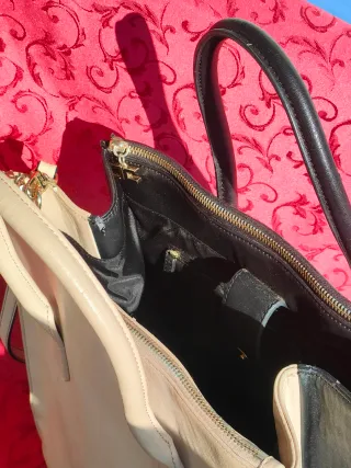 Borsa Elisabetta Franchi Beige Oro