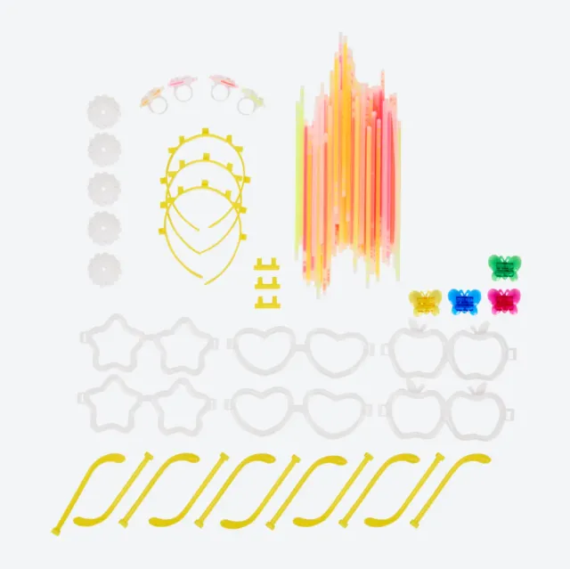 Set 349 Tiras Luminosas Pulsera Gafas