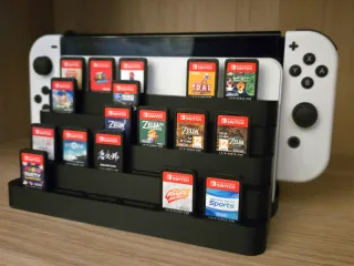 Soporte Exhibición Cartuchos Nintendo Switch