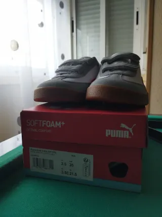 Zapatillas Puma Club II Era CV V PS Talla 35
