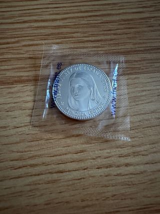 Moneda 40 Euros Princesa Leonor 2023