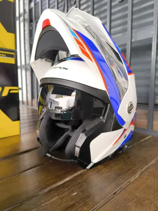 Pareja Cascos Scorpion ADX 2 Modulares M y S