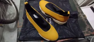 Scarpe Pinko Giallo/Bianco