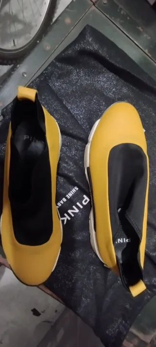 Scarpe Pinko Giallo/Bianco