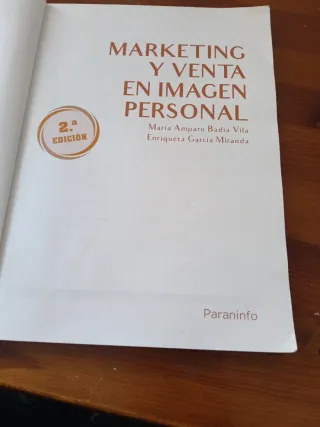 Marketing y venta en imagen personal. 2ª edició...