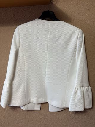 Americana fina / Kimono blanco