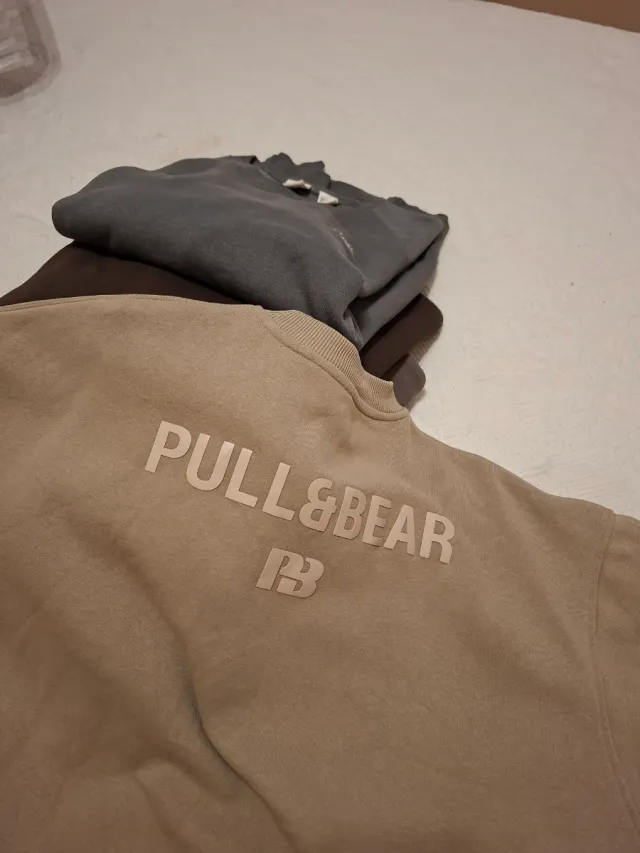 Lote 5 Sudaderas Hombre Pull&Bear