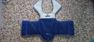 Peto Taekwondo Daedo Talla Única Rojo/Azul