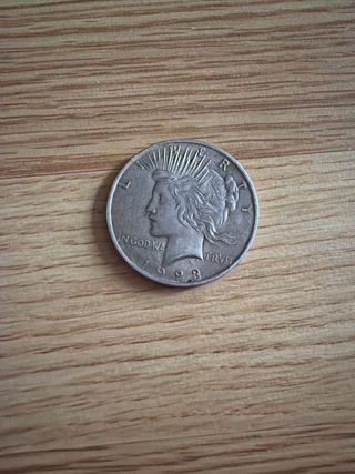 Moneda Dólar Paz 1923