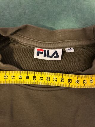 Felpa uomo Fila verde oliva