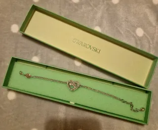 Pulsera Swarovski Corazón Brillante