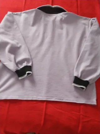 Polo manga larga Lacoste morado