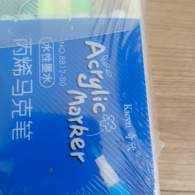 Estuche 80 Marcadores Acrílicos Nuevos