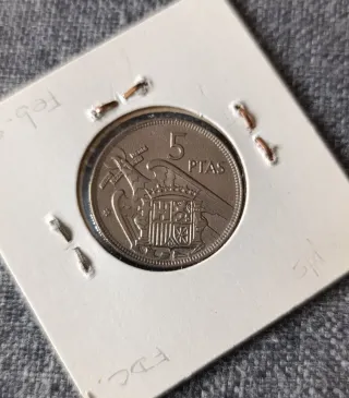 Moneda 5 Pesetas Francisco Franco 1957