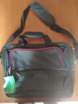 Bolso cartera United Colors of Benetton negro