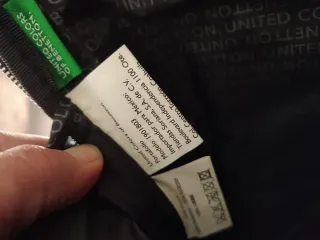 Bolso cartera United Colors of Benetton negro