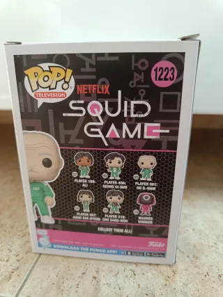 Funko Pop Squid Game Player 001: Oh Il-Nam