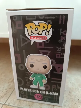 Funko Pop Squid Game Player 001: Oh Il-Nam