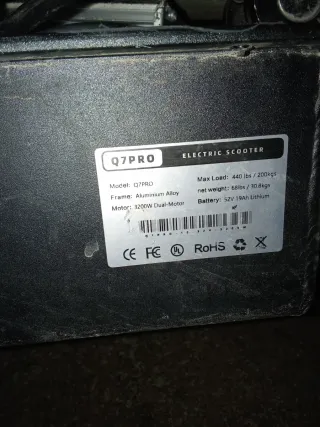 Patinete eléctrico para arreglar