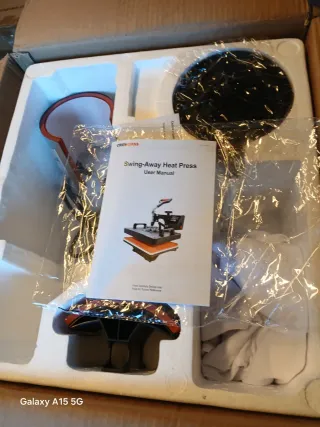 Termopressa Swing-Away Manuale