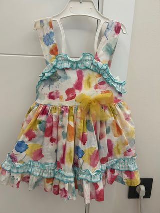 Vestido estampado niña talla 3 años