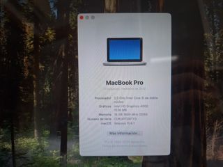 MacBook Pro 13" (2012) i5 16GB RAM 512GB SSD