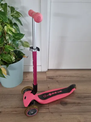 Patinete Globber 3 ruedas rosa