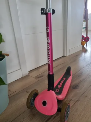 Patinete Globber 3 ruedas rosa