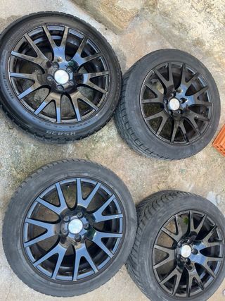 Llantas 17 Negro Brillante