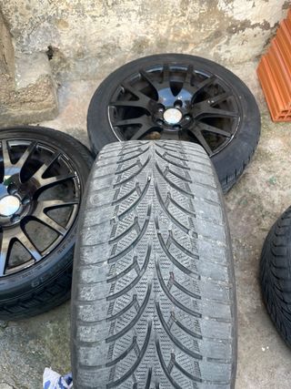 Llantas 17 Negro Brillante