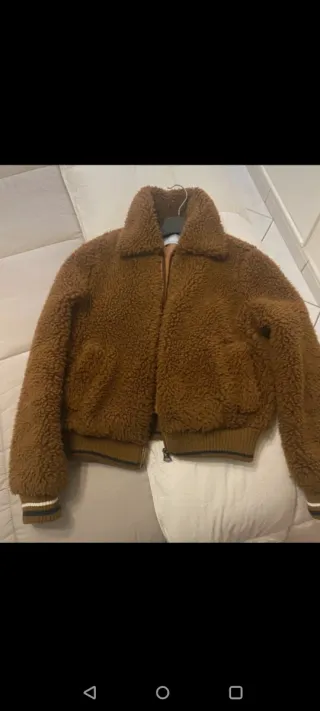 Bomber Teddy Bershka Marrone