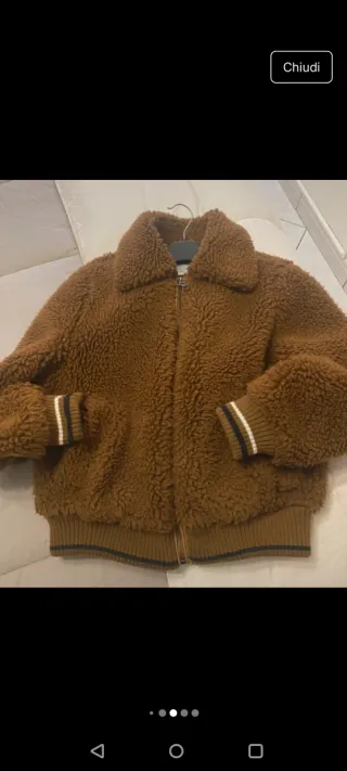 Bomber Teddy Bershka Marrone