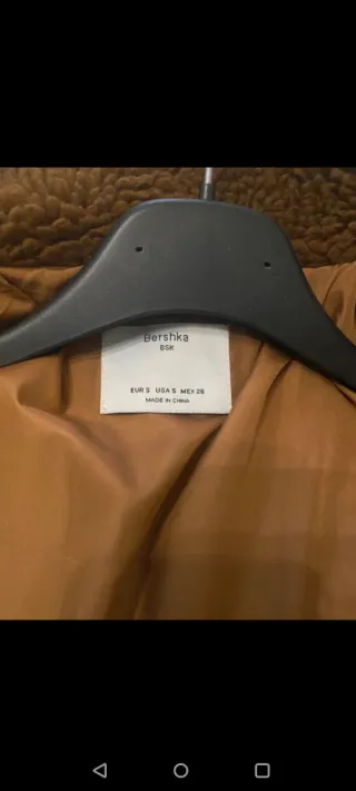 Bomber Teddy Bershka Marrone