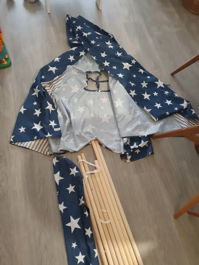 Tienda campaña infantil estrellas