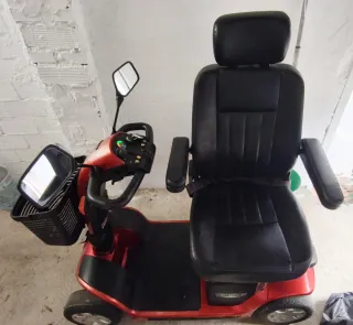 Scooter Movilidad Eléctrica Naranja