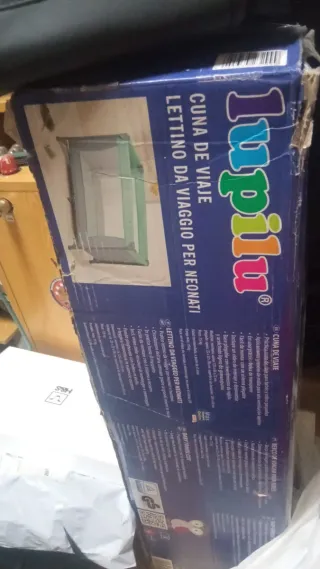 Cuna de viaje Lupilu plegable