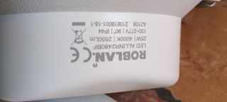 2 Plafones LED 25W 4000K 2550lm para techo