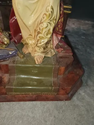 Sagrado Corazón de Jesús sentado