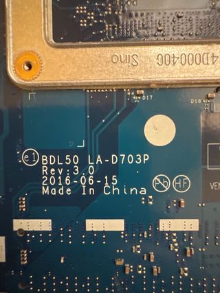 Placa base HP 250 G5