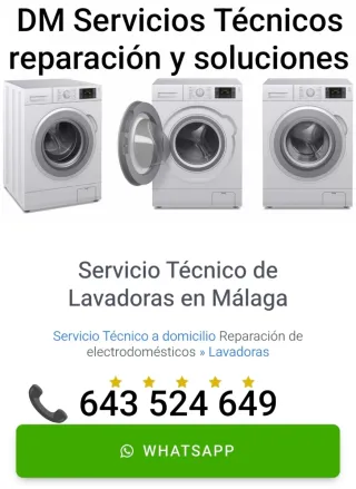 Reparación de Lavadoras en Málaga