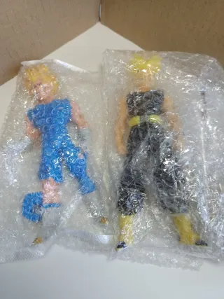 Lote Figuras Majin Vegeta y Trunks