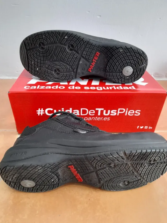Zapatos de trabajo Panter negros