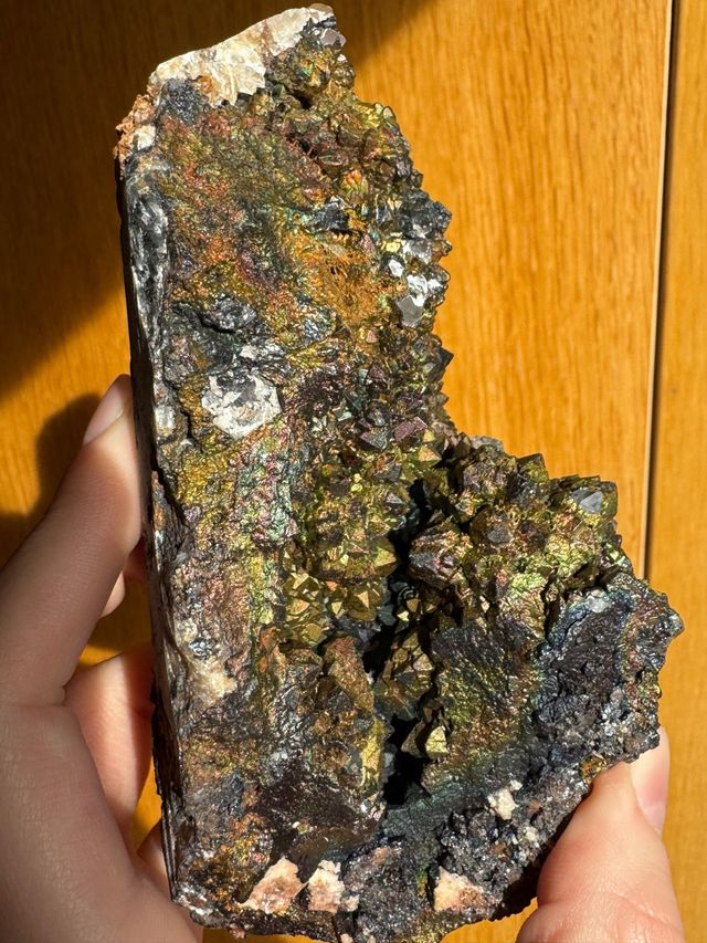 Mineral Cuarzo Irisado Natural